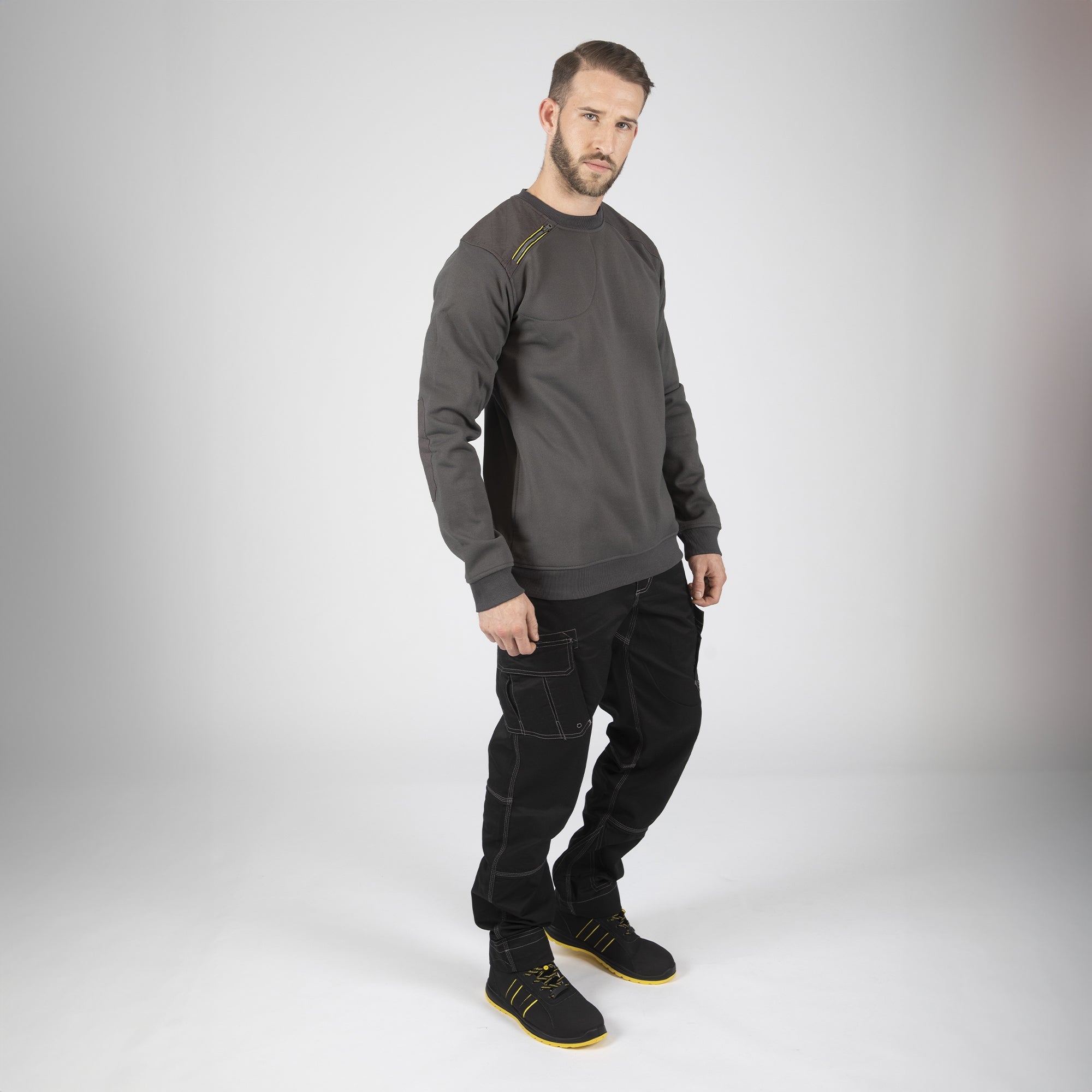 LEON FELPA 1220 Grigio M - 4