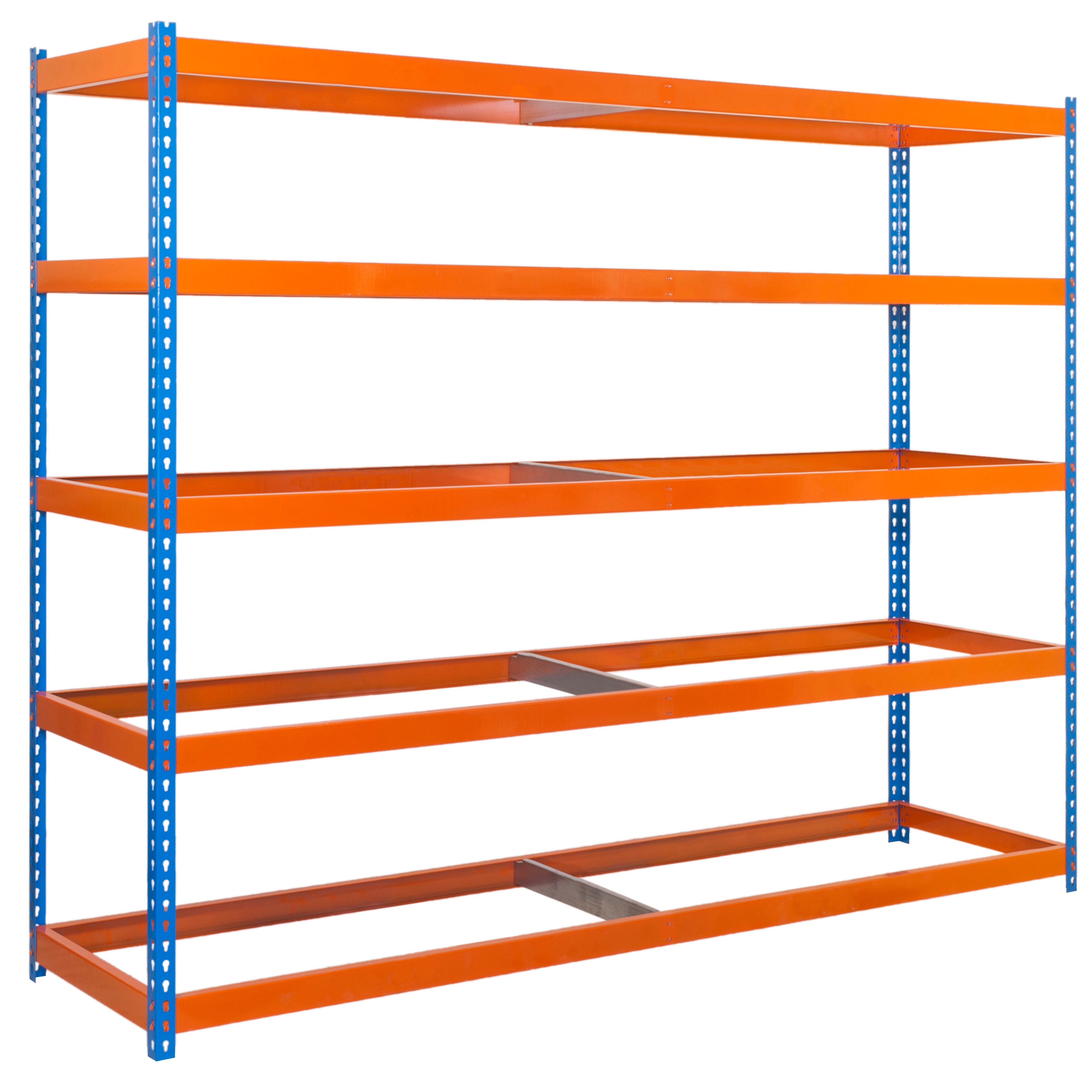 Simon Rack Étagère Rangement et 3 Niveaux, 200 kg Capacité de Charge et
