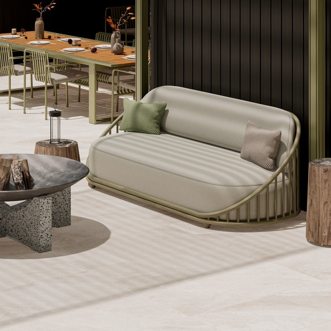 Ardesia Elegante Sabbia Outdoor - Piastrelle 60x120 cm R11 9 mm - ISA 9001 60x120 GRIP R11 9 mm - 3