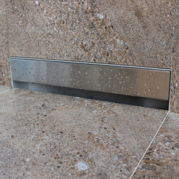 Canaletta Doccia In Acciaio Inox Ibergrif - Scarico Lineare 50 Cm Con Filtro Antiodore E Anticapelli