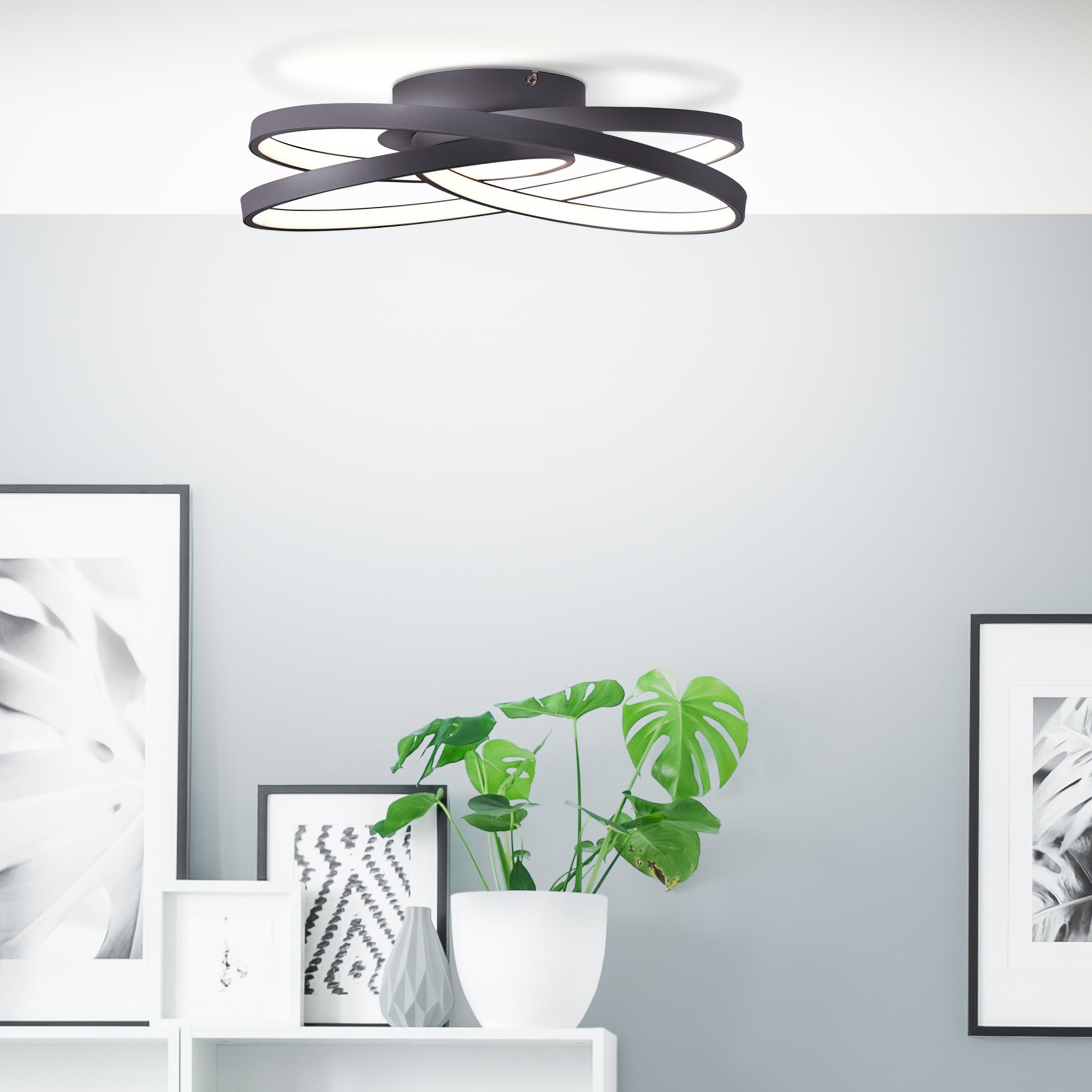 BRILLIANT pastelowa lampa wisząca 24cm biały / buk | 1x A60, E27, 75W, odpowiednia do zwykłych żarówek (brak w zestawie) | Skala A ++ do E | Regulowan - 6