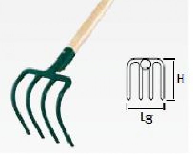 Croc de jardin - 4 dents | Leroy Merlin