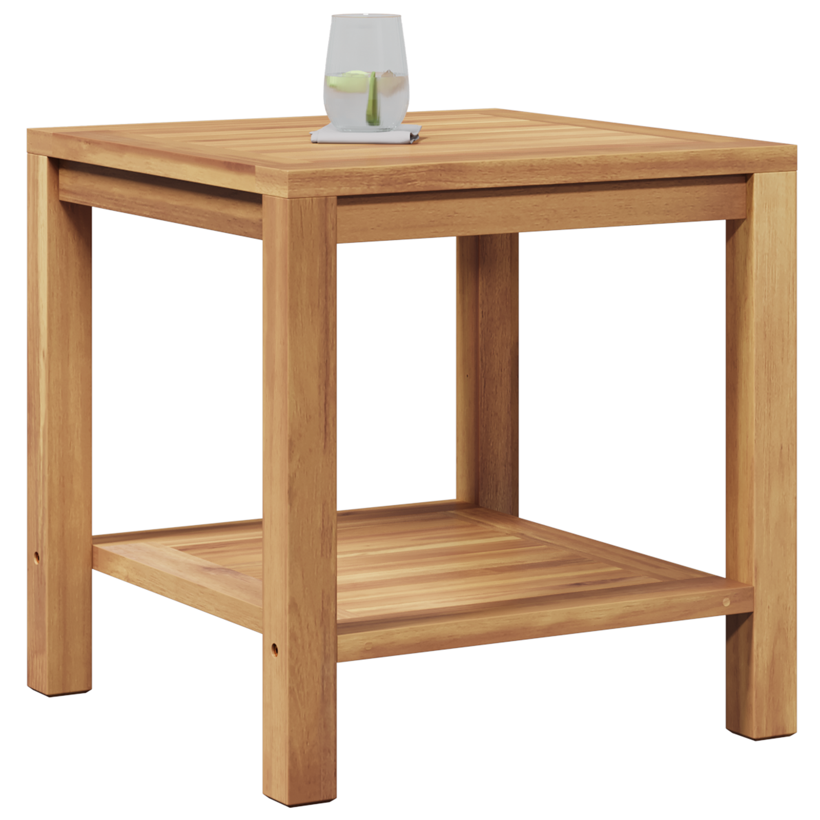 Table basse Marron 45 x 45 x 45 cm Bois de teck massif vidaXL - 3
