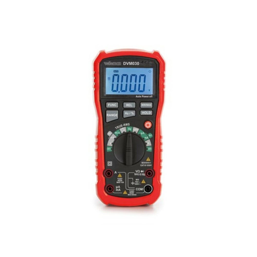 Multimètre numérique antichoc Auto-range true RMS - CAT III - 1000 V ...