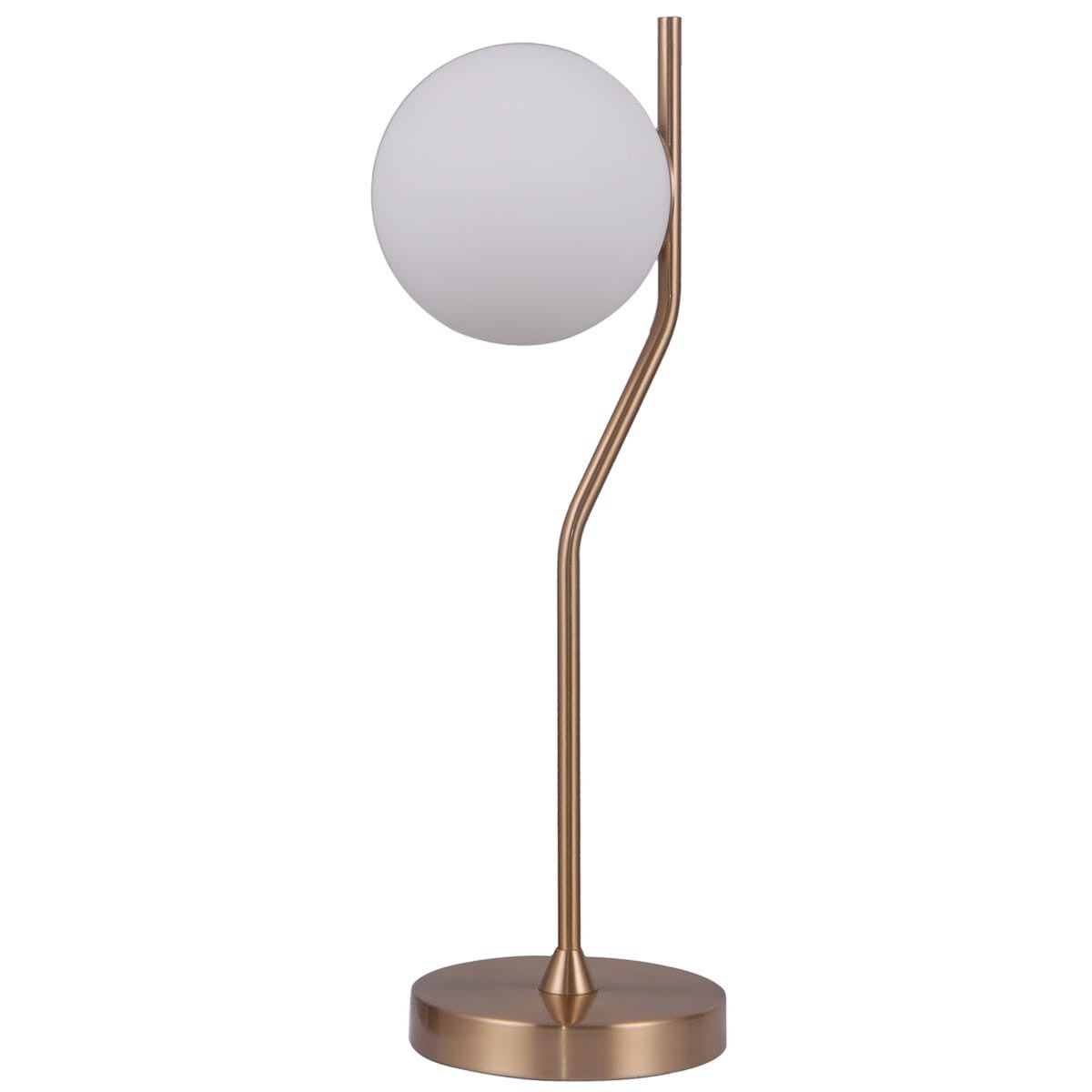 Lampka stołowa Italux Carimi nowoczesna mosiądz TB-3300-1-HBR