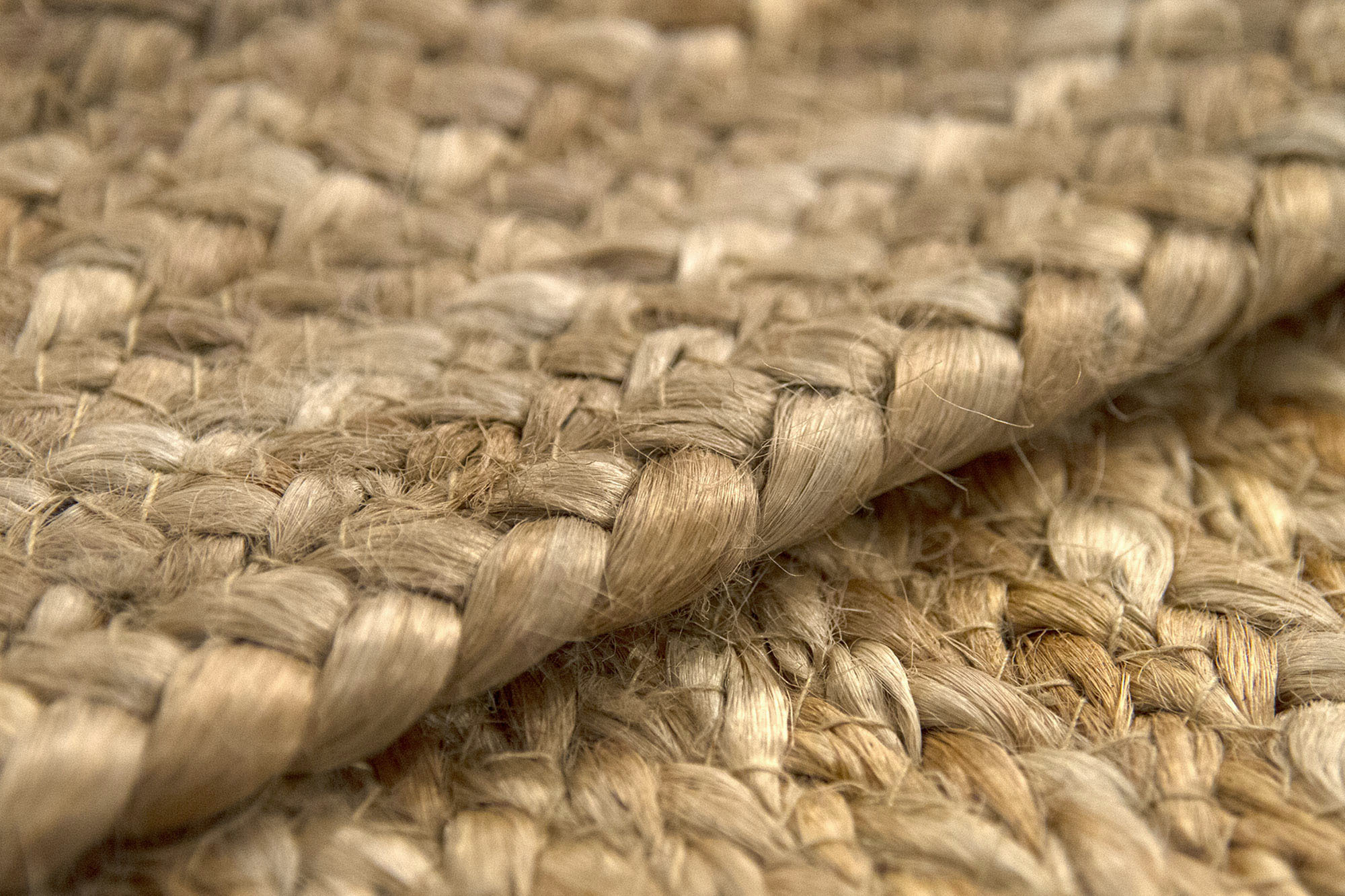 Hamid - Tapis en jute naturel ALHAMBRA 230x160cm - Tapis pour salon, chambre, salle familiale - 5