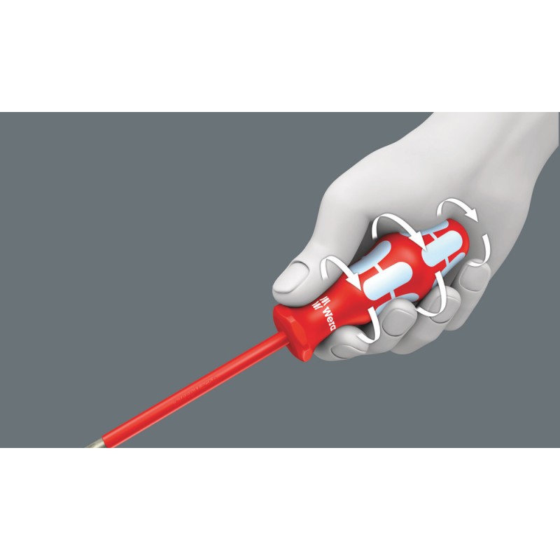 Wera 3167 i/7 Rack VDE Tournevis Torx Taille (tournevis) T 8, T 9, T 10, T 15, T 20, T 25, T 30 DIN EN 60900 1 pc(s) - 8