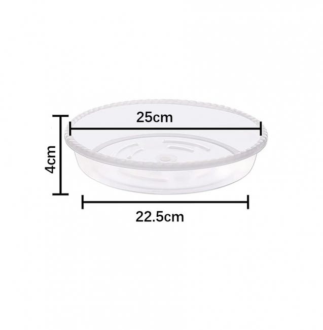 16 Soucoupes Pots De Fleurs Rouges – Lot De 16 Coupelles Rondes En Plastique Robuste Avec 18 Étiquettes Cadeau Pour Plantes D'Intérieur Et Extérieur