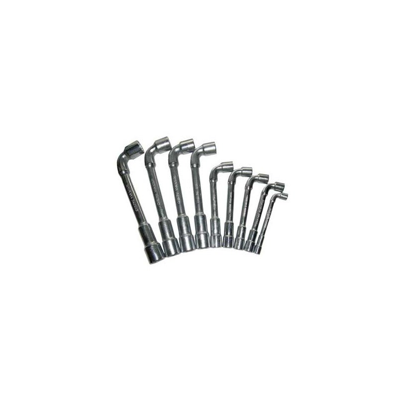 Jeu De 12 Clés à Pipe Débouchées Métriques  6 Pans  En Boîte