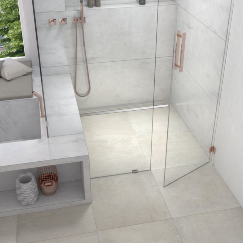Receveur de douche à carreler 120 x 80 cm WEDI Fundo Riolito Neo + colle 320 - 2