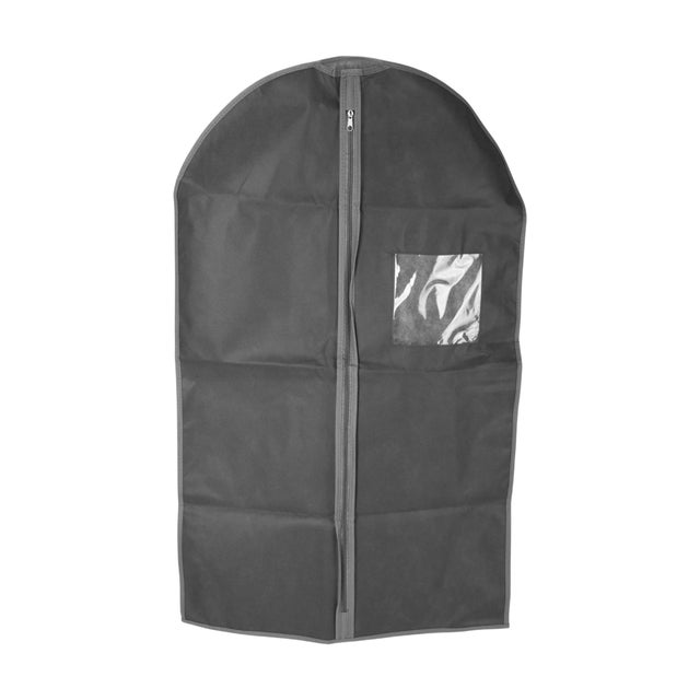 WELLHOME Mala de fato 60x135 cm em Cinzento com fecho