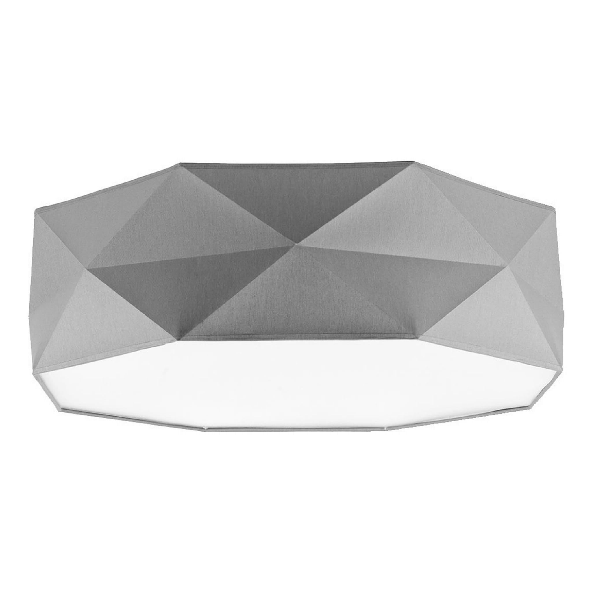 Plafon Kantoor niestandardowy biało-grafitowy 4xE27x15W wym: 17 x 52 cm IP20 metal TK Lighting