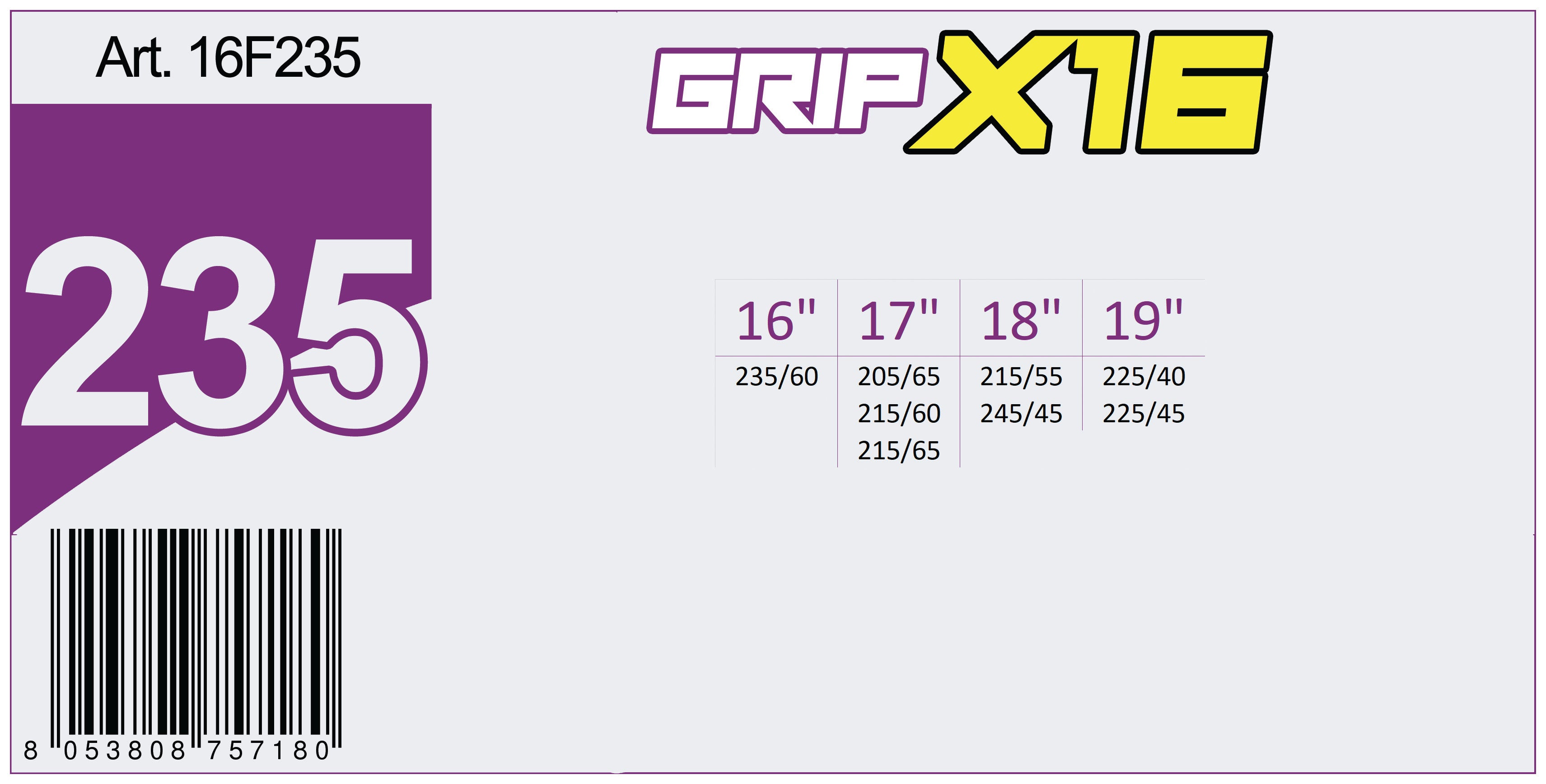 Catene Da Neve POWER GRIP 12mm - Omologate TÜV - Tensione Auto-bloccante - Per Pneumatici 225/80R15 A 285/30R20 - Foto 5