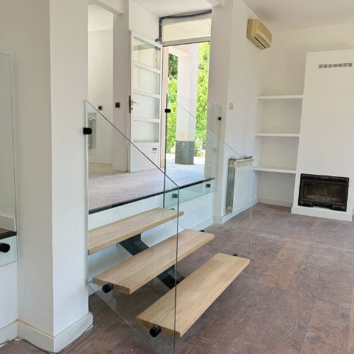 Marche d'escalier en bois de chêne 30x320x1200 mm - 5