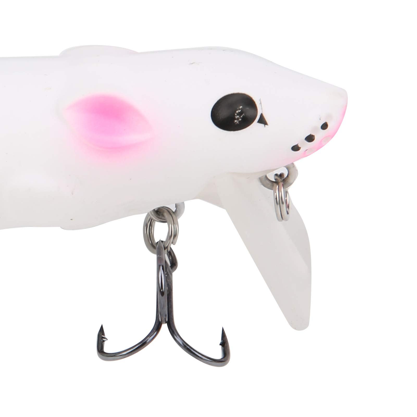 Leurre De Pêche Ancien Heddon - Souris Estropiée Stewart - Vintage (Non Nettoyé)
