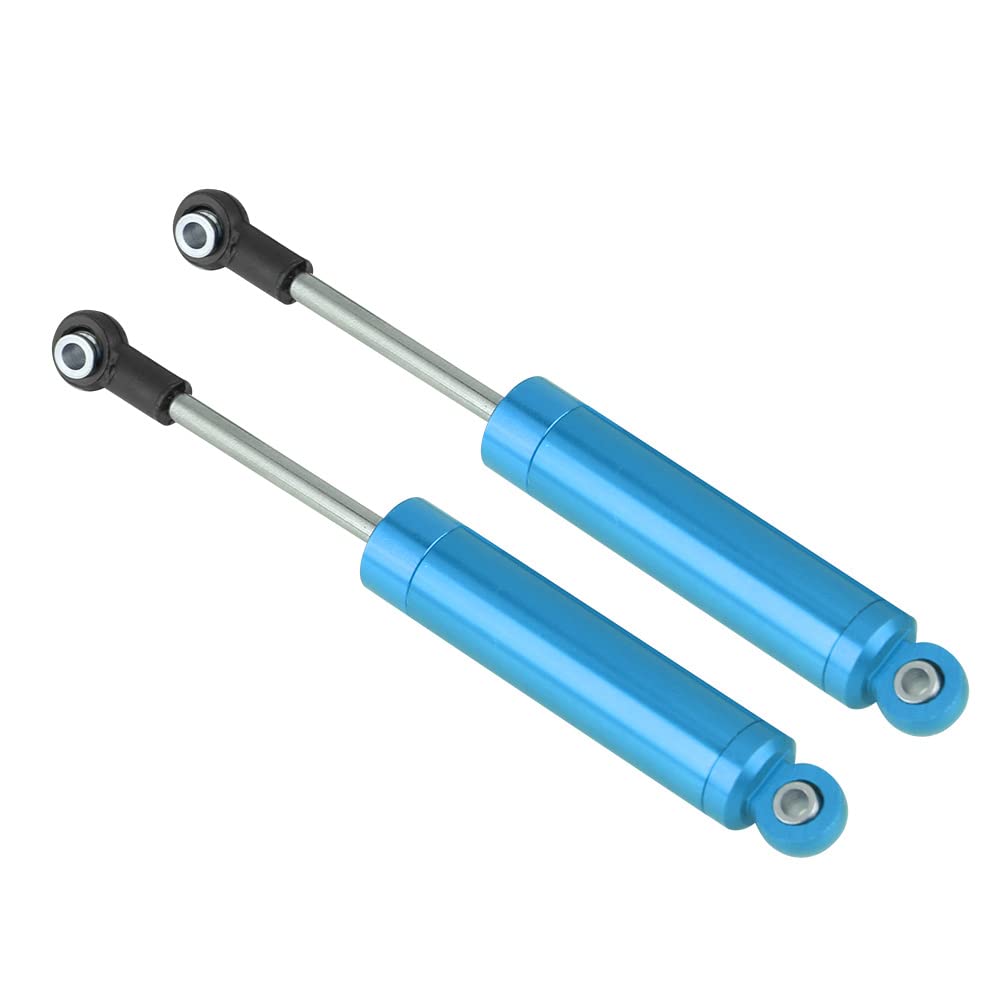 Ammortizzatore per auto RC, ammortizzatore in alluminio, assorbimento degli urti bilanciato per Axial Wraith AX90056 Crawler (AX31188B blu) - 4