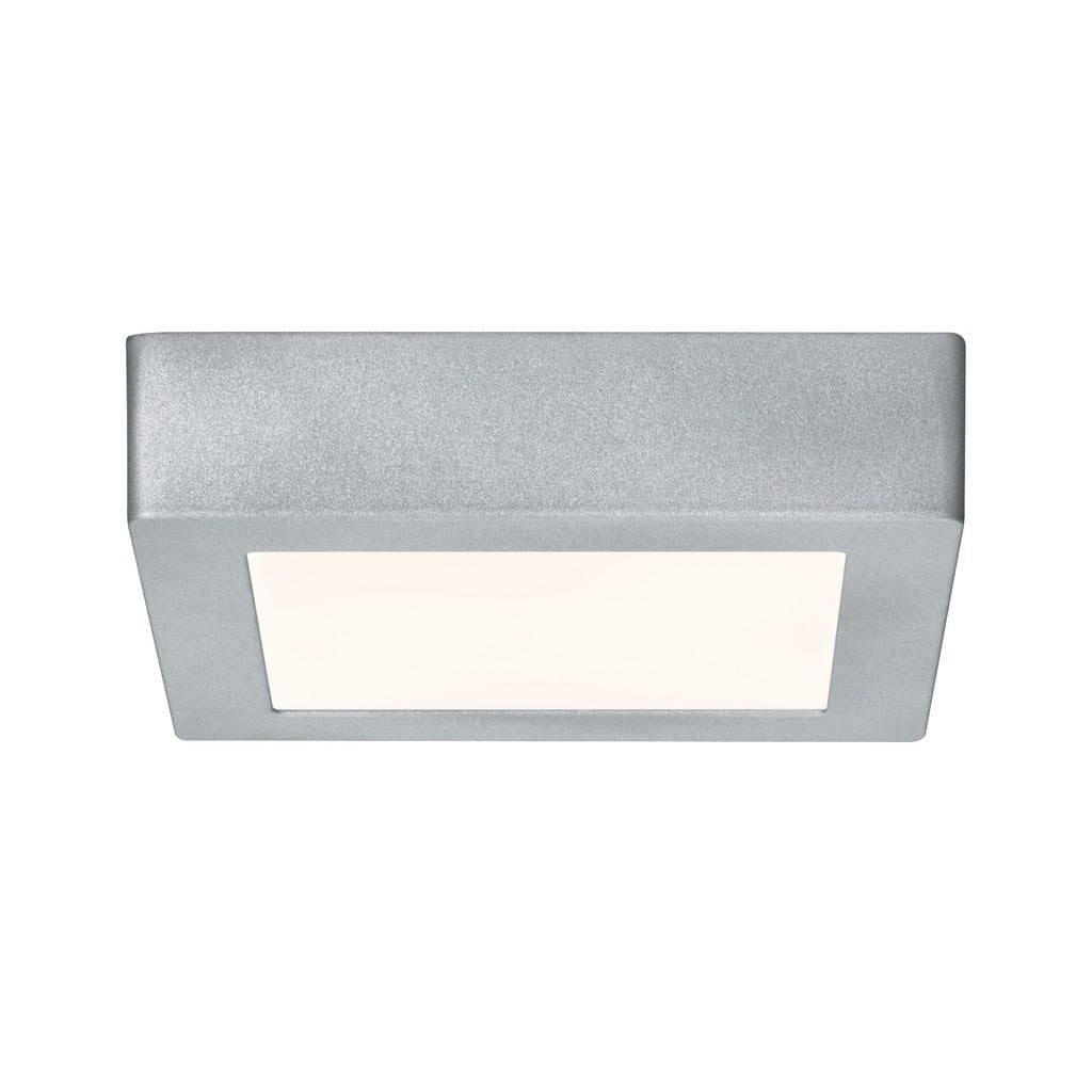 Spot sufitowy reflektor kwadratowy LUNAR LED 11W Ciepła biel 760lm chromowany wym: 17 x 3,8 x 3,8 cm IP20 Paulmann