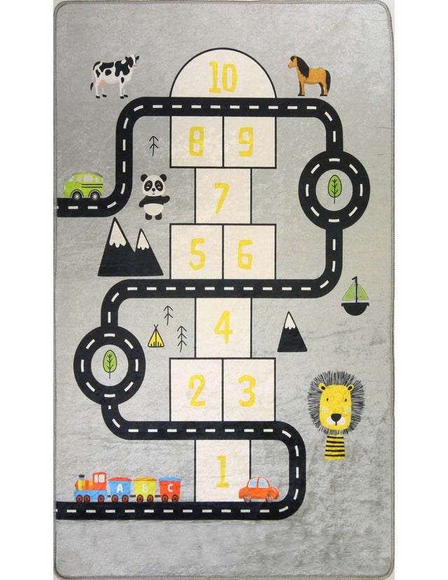 Tapetes CIRCUIT Marelle Cinzento - 120x160