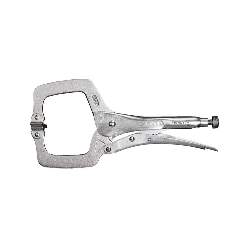 KS TOOLS Szczypce zaciskowe spawalnicze Gripzange ruchome szczęki 0 - 100 mm - 115.1074