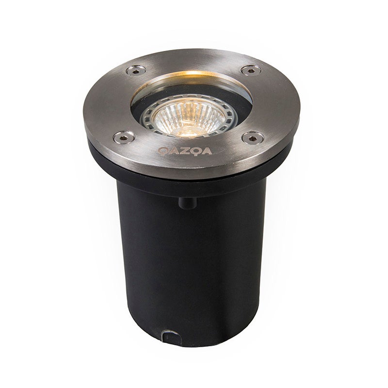 Faretto da terra smart in acciaio inossidabile con WiFi GU10 IP65 - Basic Round - 2
