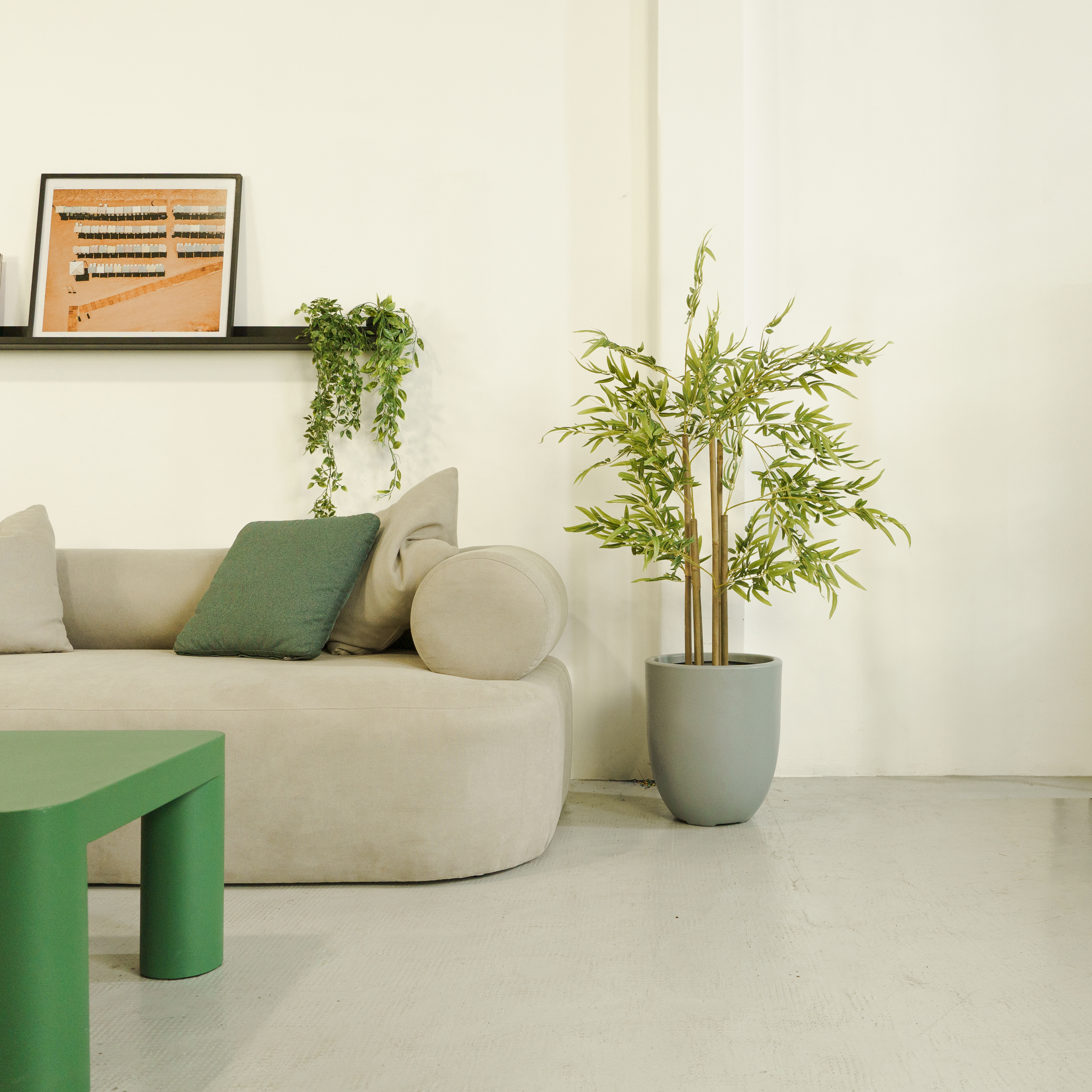 Planta Artificial Bambú 105 cm - Planta Decorativa Bambu Artificial - Árbol Artificial Bambú - 6