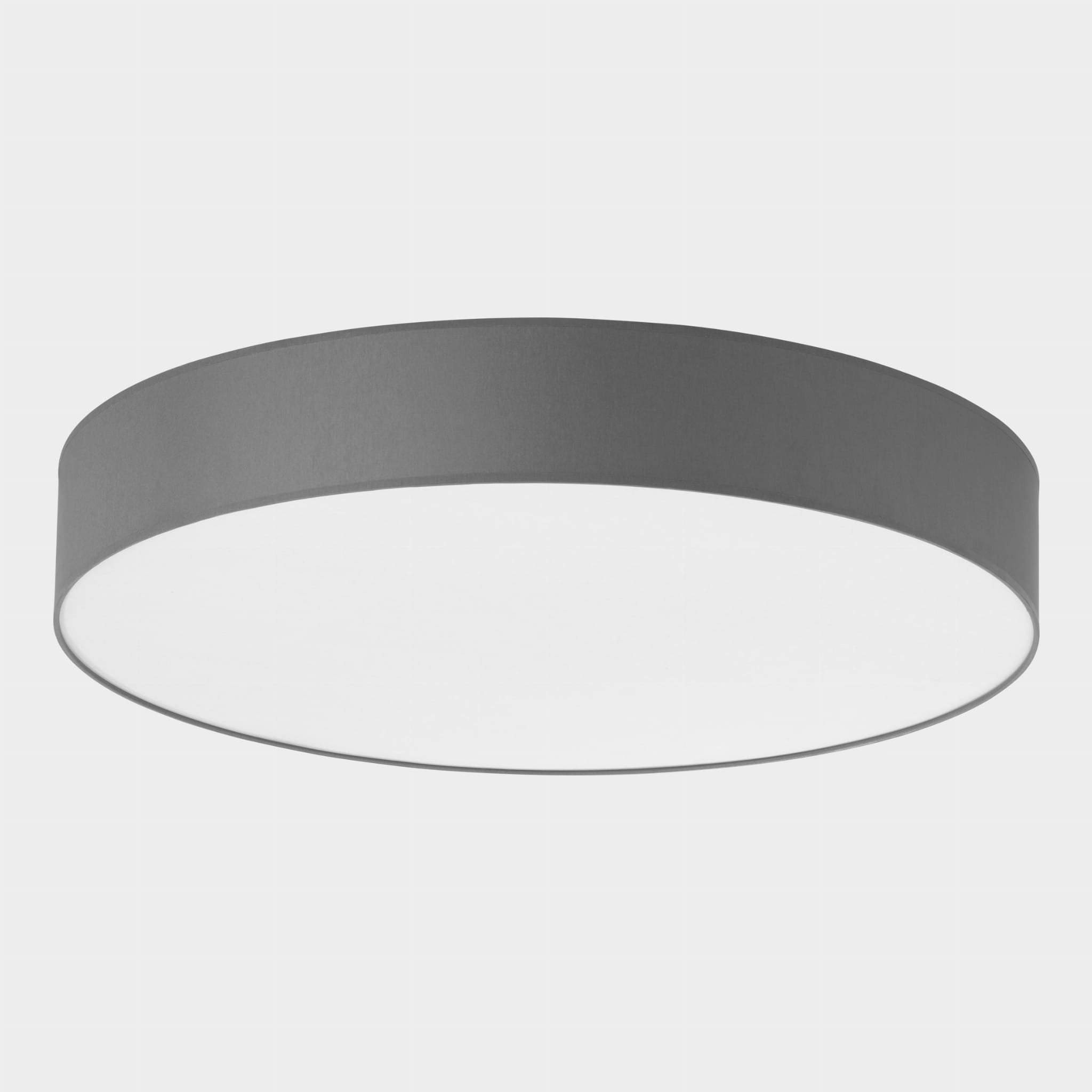 Plafon Rondo okrągły biało-grafitowy 6xE27x15W wym: 15 x 78 cm IP20 tkanina TK Lighting