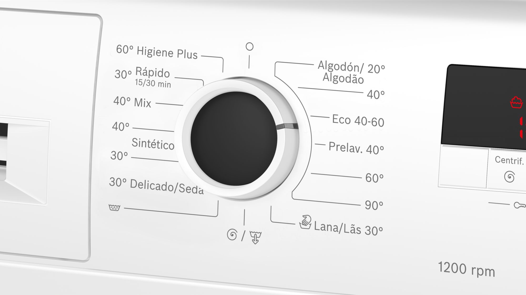 Serie 2 Máquina de lavar roupa, Carga frontal 8 kg 1200 rpm WGE03200ES - 4