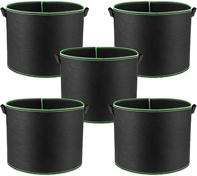 Doniczka Cultivo Ogrodowa Materiałowa na kwiaty zioła 13l 5 szt