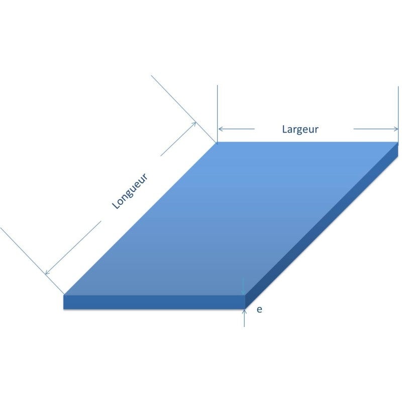 Tôle Acier Décapé 4 Mm D'Épaisseur - Dimensions Au Choix (ex: 1500x600 Mm)