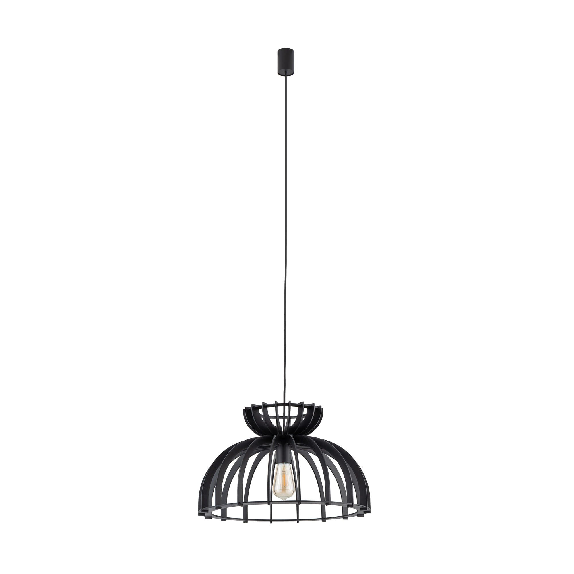 Lampa sufitowa wisząca Kymi czarna 1xE27x60W wym: 160 x 48 x 48 cm metal Nowodvorski Lighting