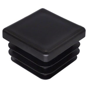 100 Embouts De Protection Noirs Pour Tube Carré 20x20 – Finitions Propres Et Pro