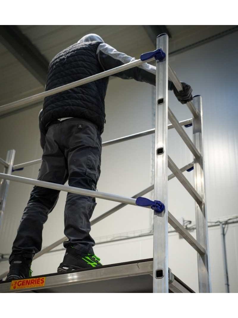 Échafaudage en aluminium Pinna Clic h 365 Facal - 4