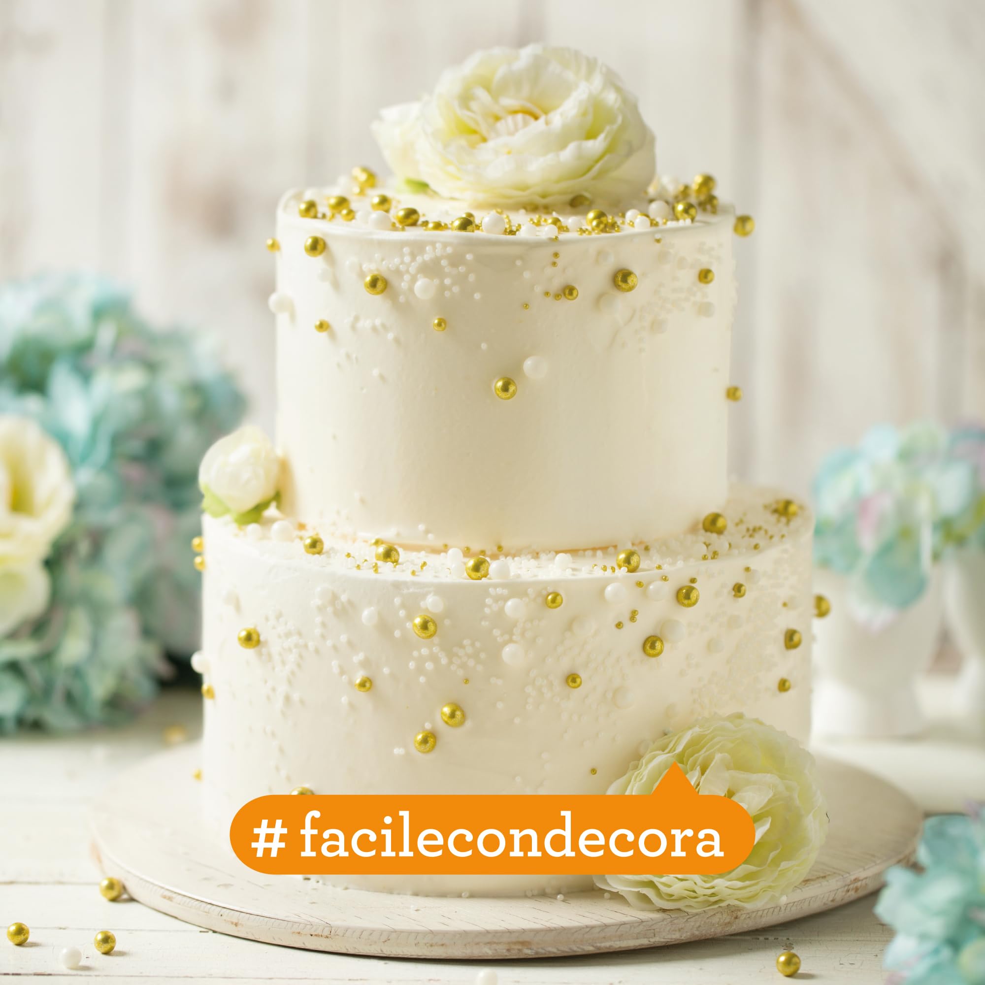 Base Rotonda In Polistirolo Decora - Ø30x2,5 Cm | Per Torte Finte O A Piani - Foto 8