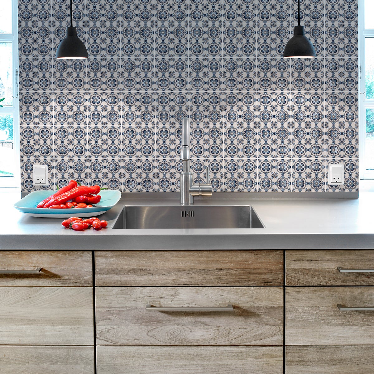 30 vinilo baldosas azulejos gio - adhesivo de pared - revestimiento sticker mural decorativo - 30stickers15x15cm