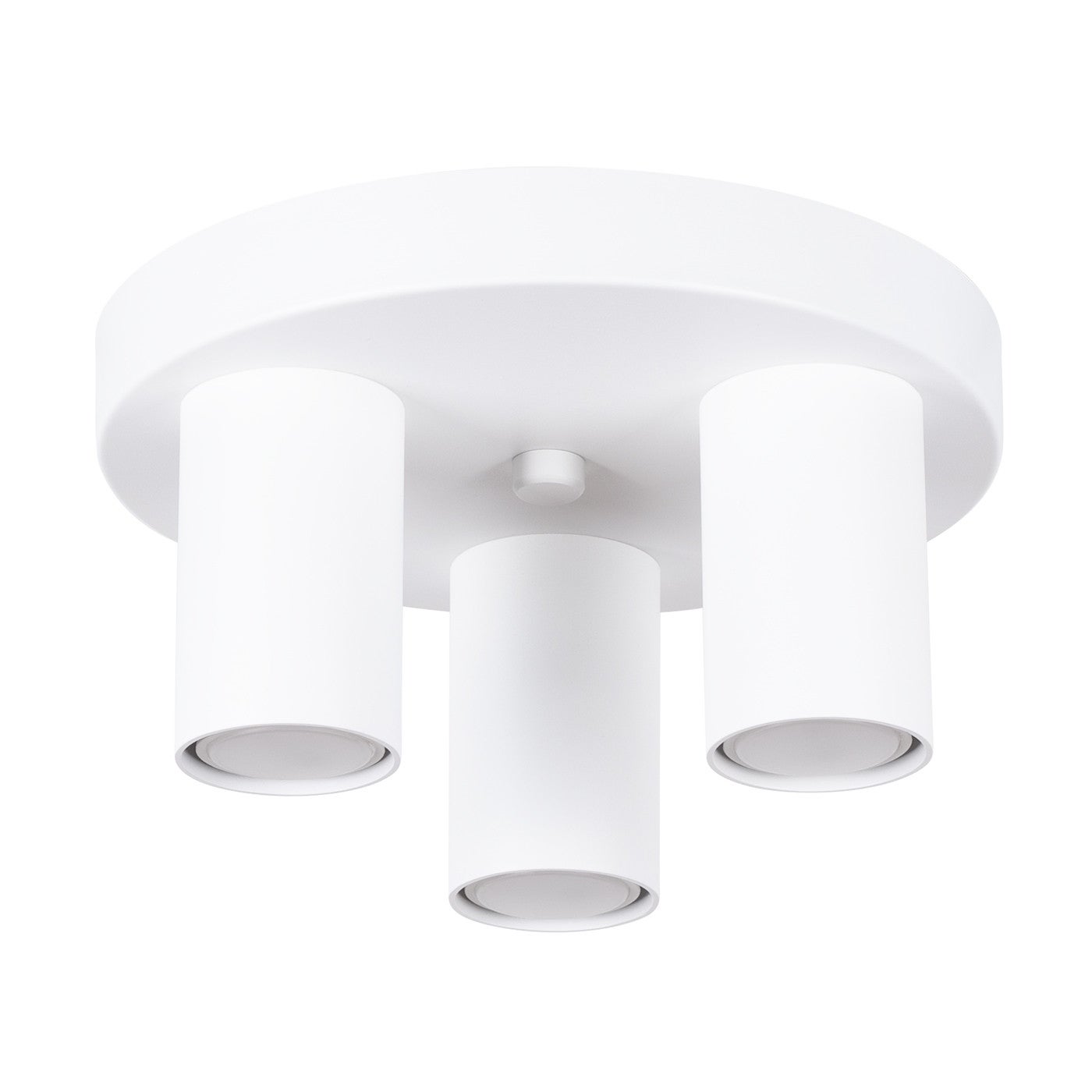 Reflektor sufitowy spot natynkowy Lagos okrągły biały 3xGU10x10W wym: 12 x 25 x 25 cm metal Sollux Lighting