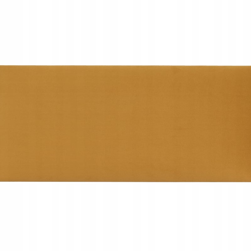 Panel Tapicerowany Prostokąt Komvortowy 30x70 cm Żółty Smart Velvet