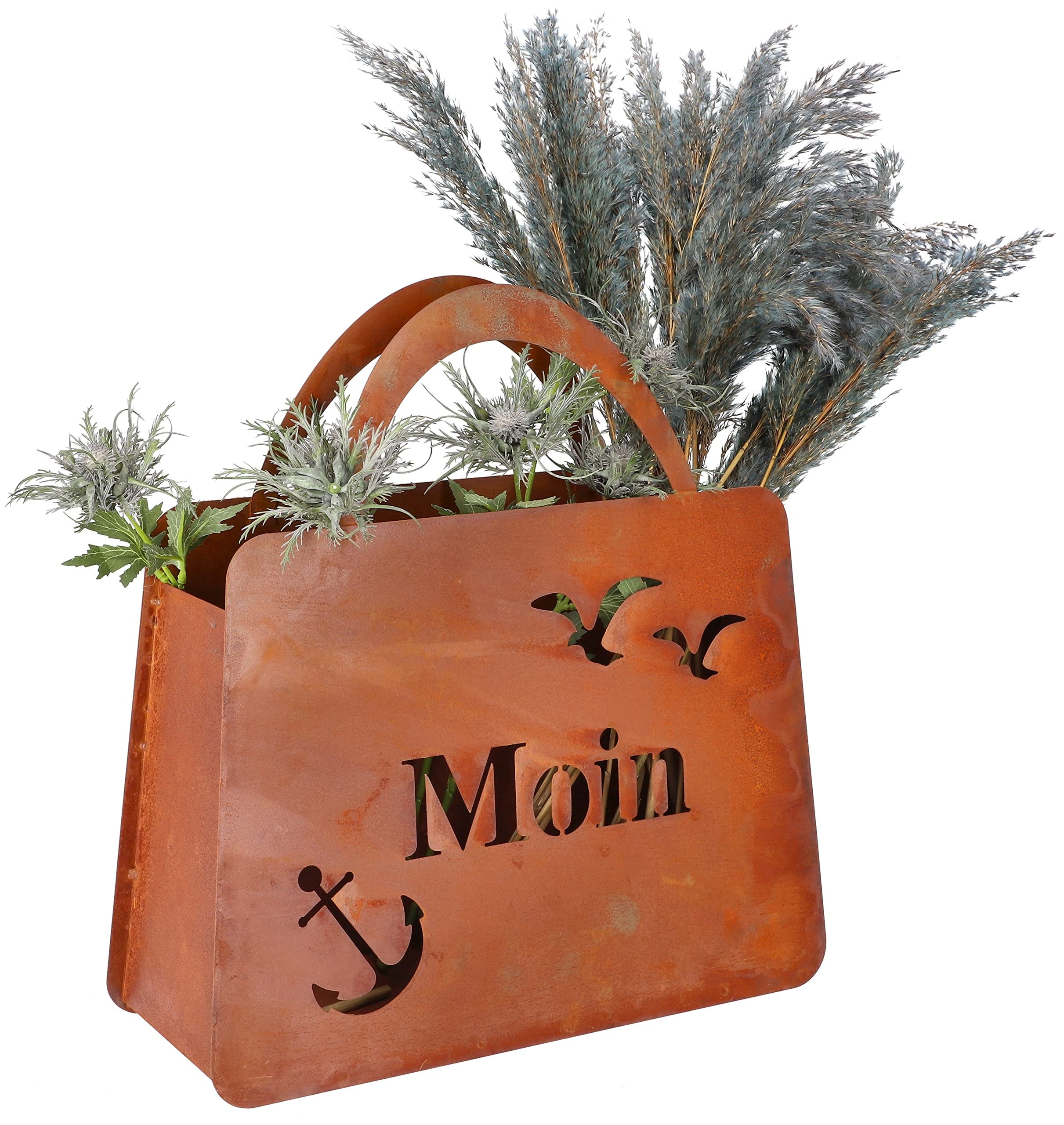 Sac à Fleurs Moin Aspect Rouille - Sac à Main Ecorost - KOTARBAU - 4