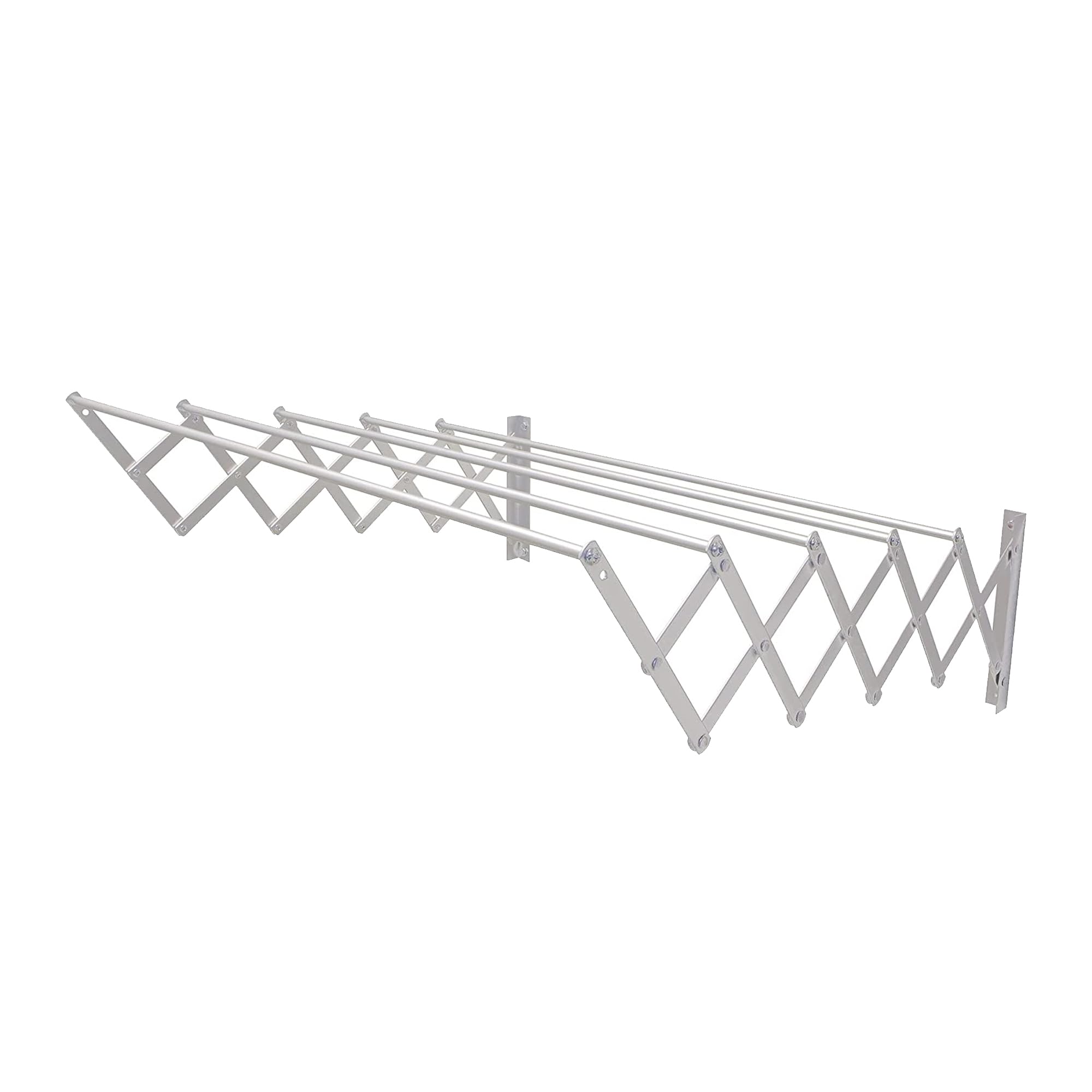 Étendoir Vertical Type Tour Pliable Mod. Aeria ZenRack Acier époxy et Bambo