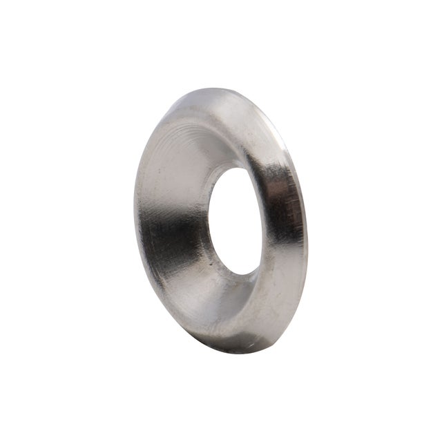 Rondelle cuvette nickelée Viswood 2,5x9mm ép:1,75mm (lot de 30 rondelles)