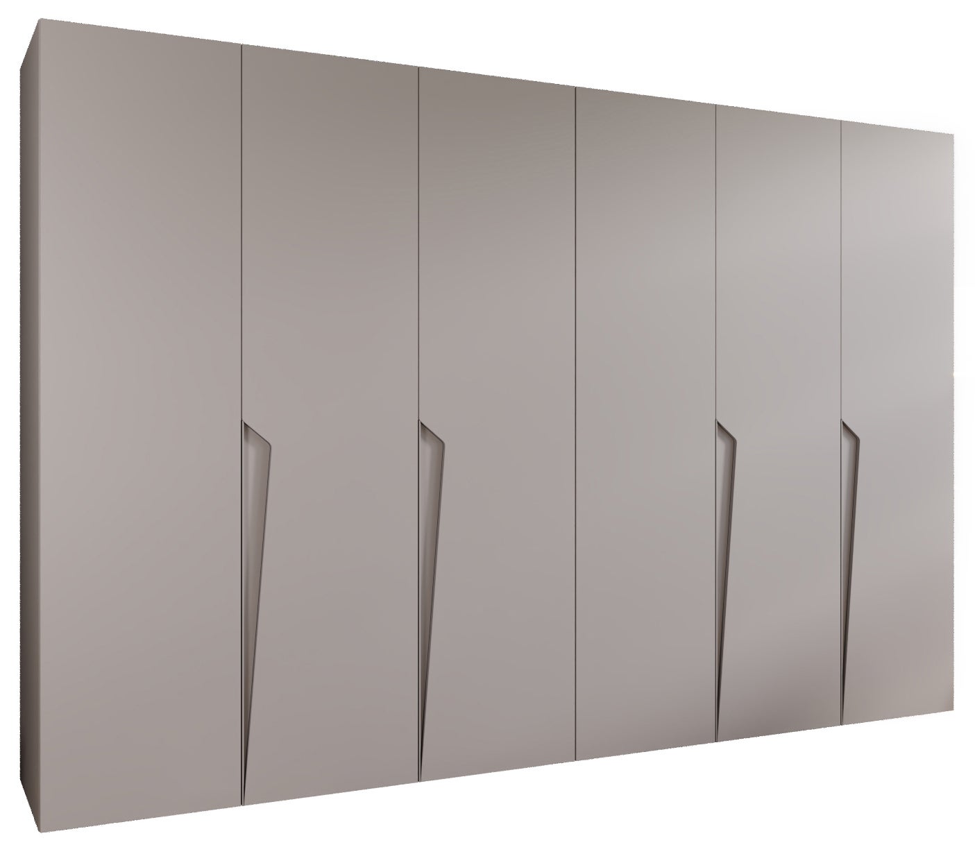 Szafa uchylna otwierana Piano 1 300 (150x2) x 52 x 202 cm kaszmir + u. Kaszmir Abiks Meble