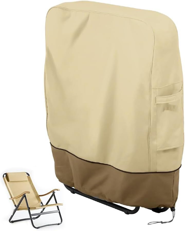 Pokrowiec na krzesło ogrodowe, pokrowiec na składany leżak, pokrowiec na składany leżak ogrodowy z tkaniny Oxford.