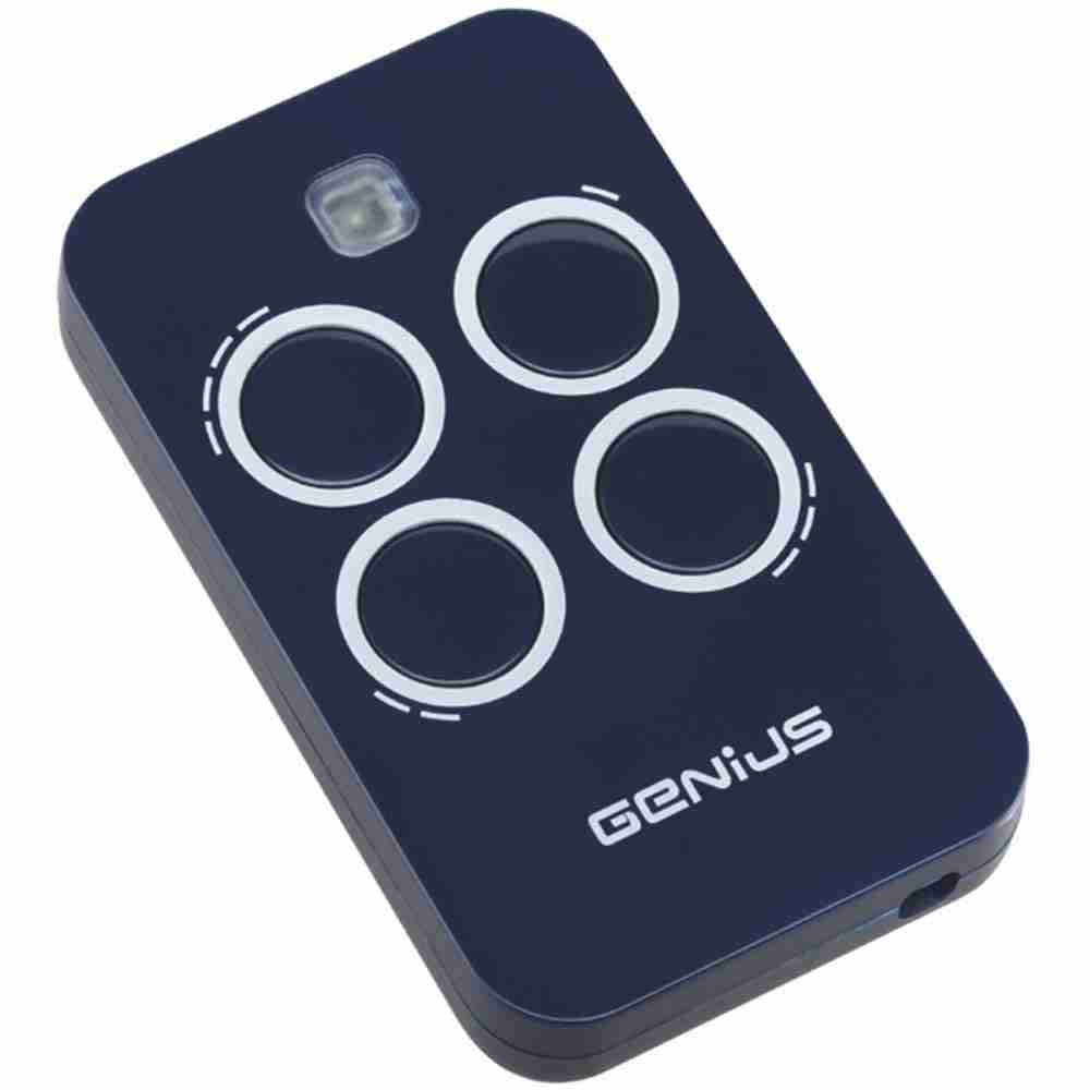 Telecomando GENIUS ECHO TX4 JLC 433 Nero, 433,92 Mhz - 3