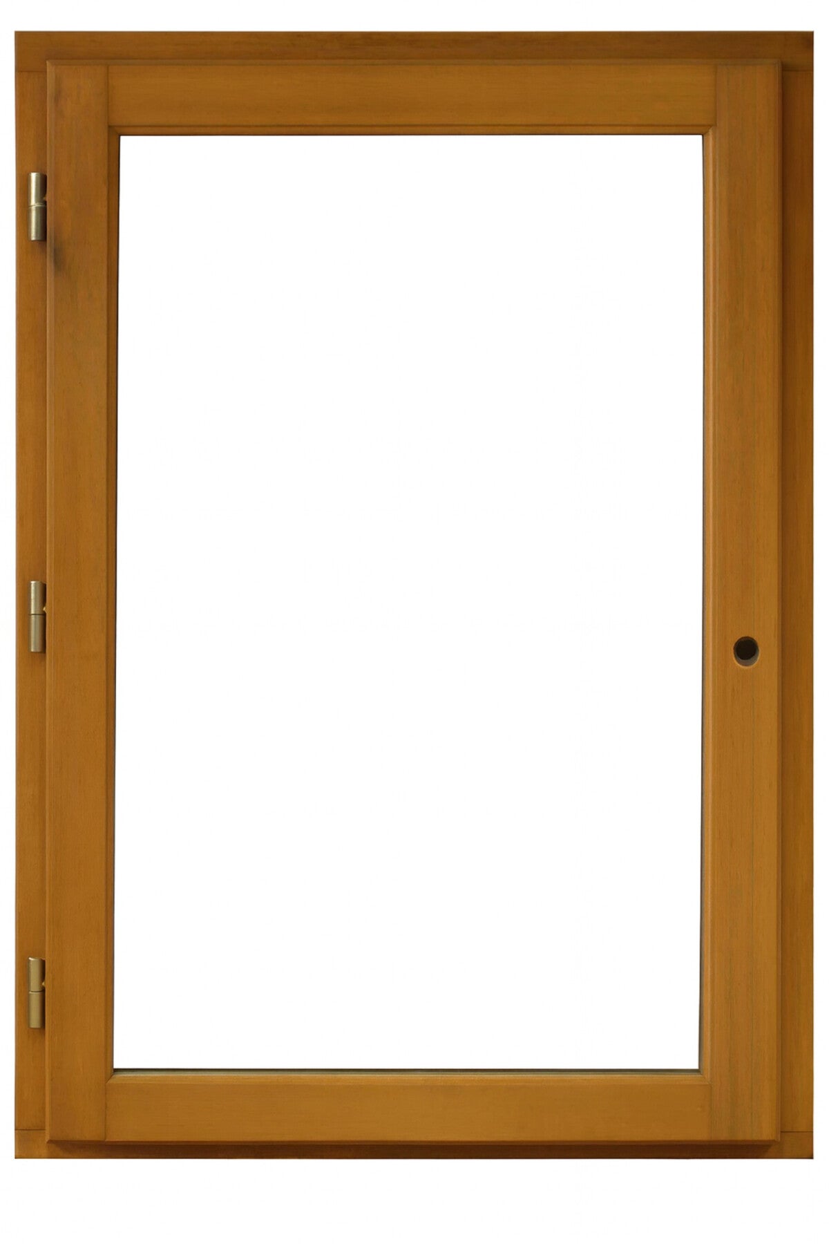 Fenetre Bois 1 Vantail H95 X L60 Cm Côte Tableau Tirant Gauche Gd Menuiseries - 2