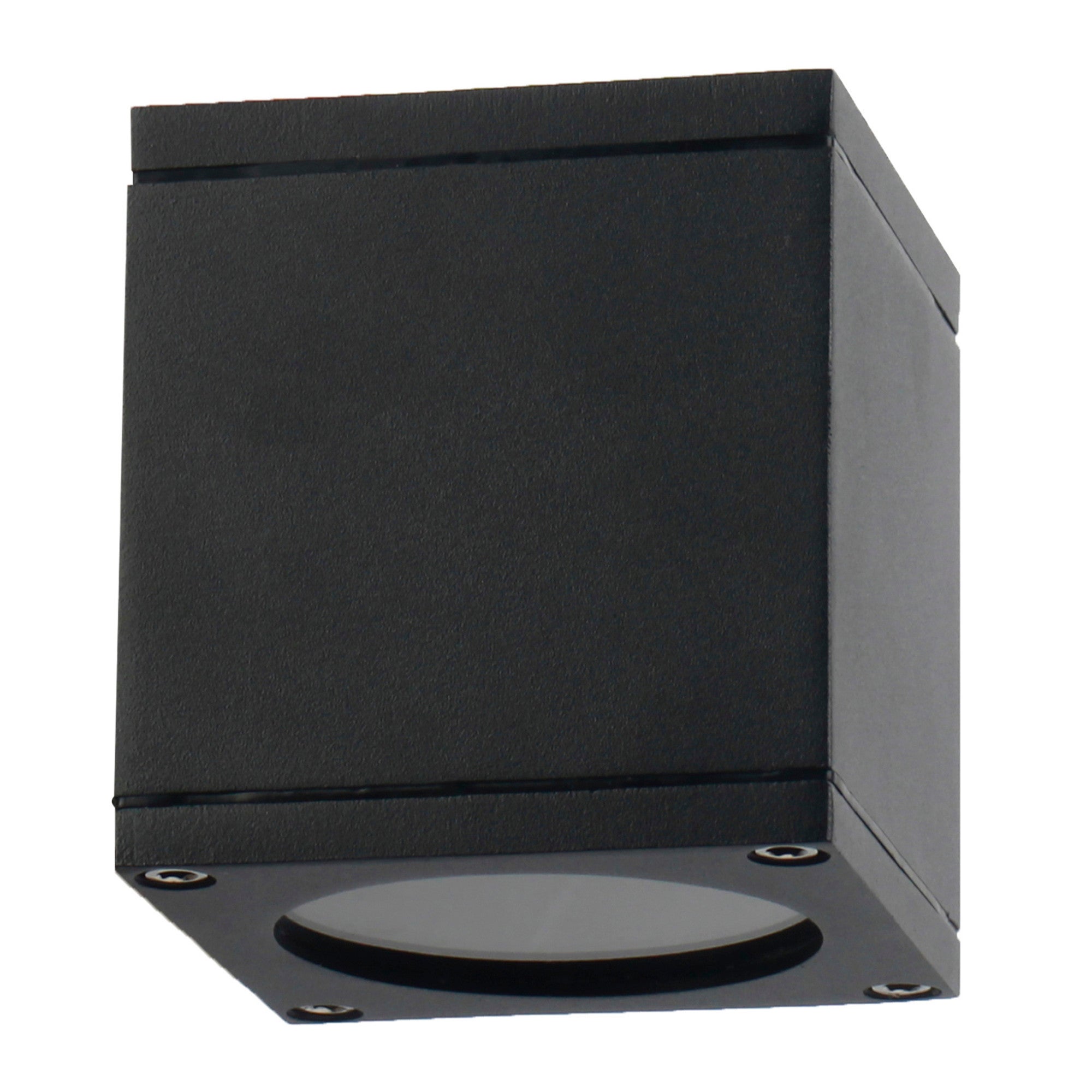 Lampa sufitowa zewnętrzna Moris czarna 1xGU10x12W wym: 9,2 x 8,7 x 8,7 cm aluminium Polux