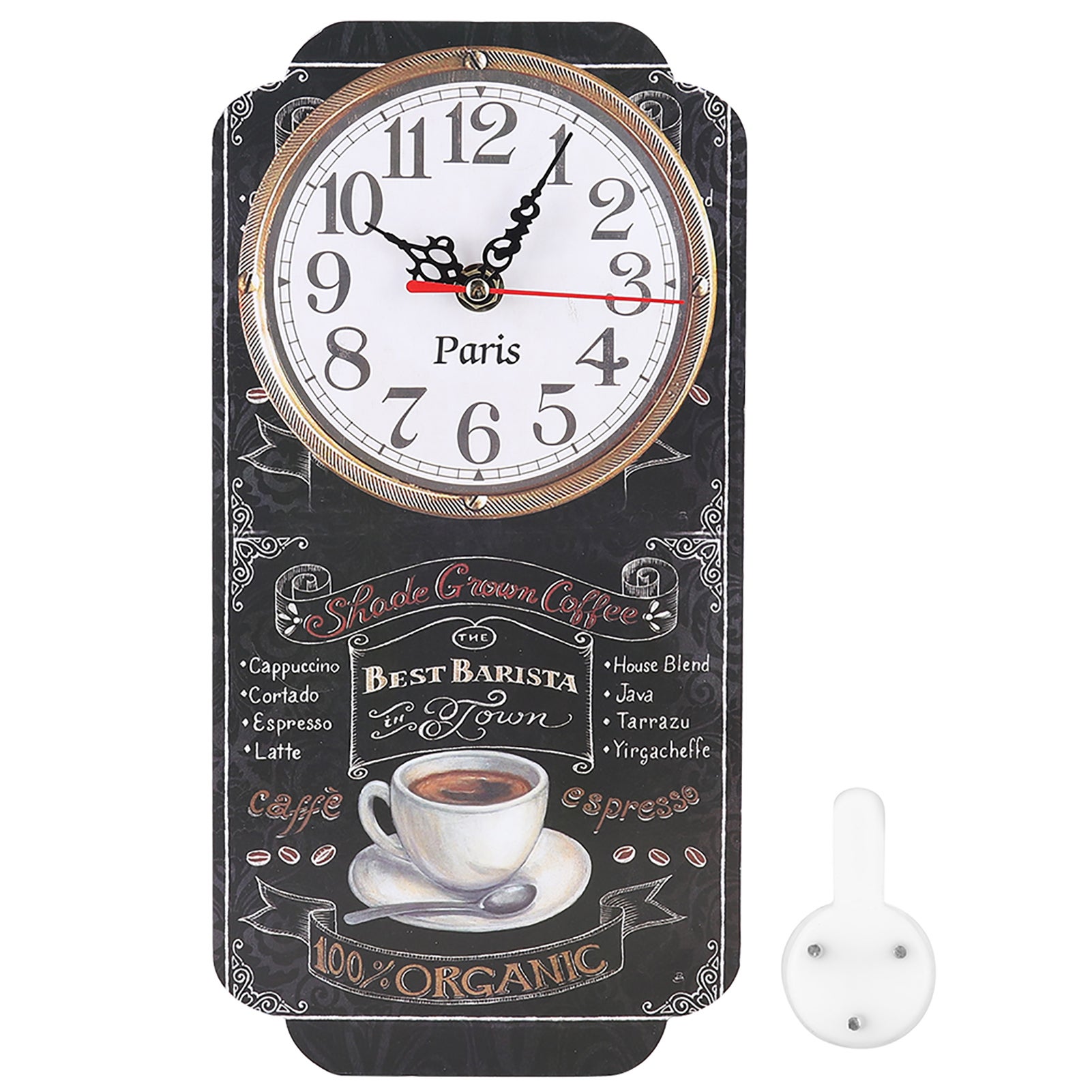Orologio da parete moderno silenzioso senza ticchettio, orologio da