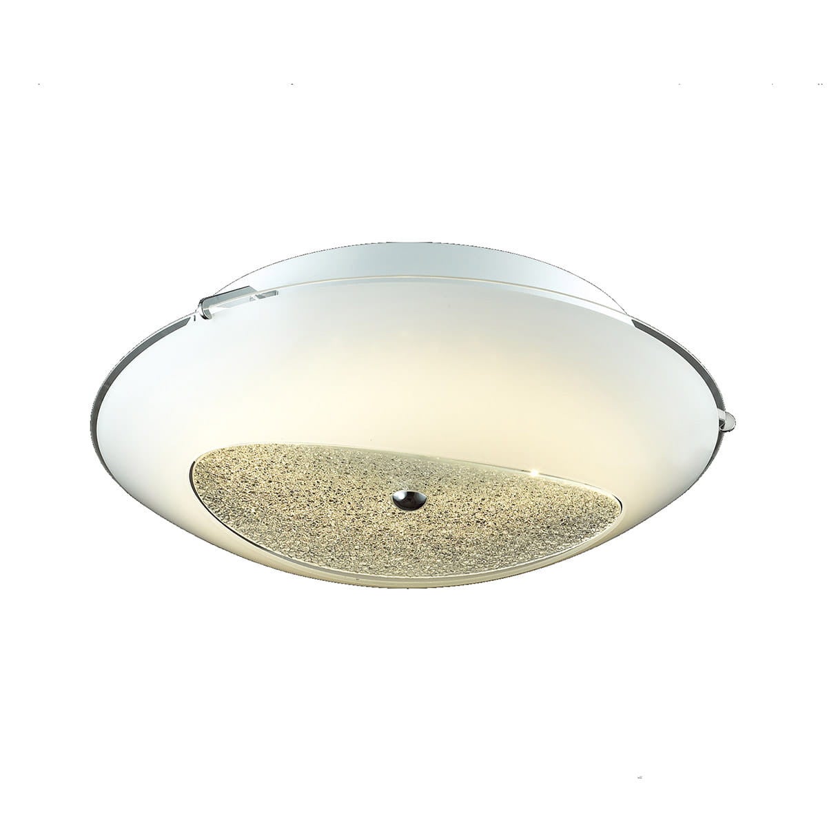 Plafon okrągły DELIA LED 18W Ciepła biel 1440lm biały wym:11,5x40x40cm IP20 Italux