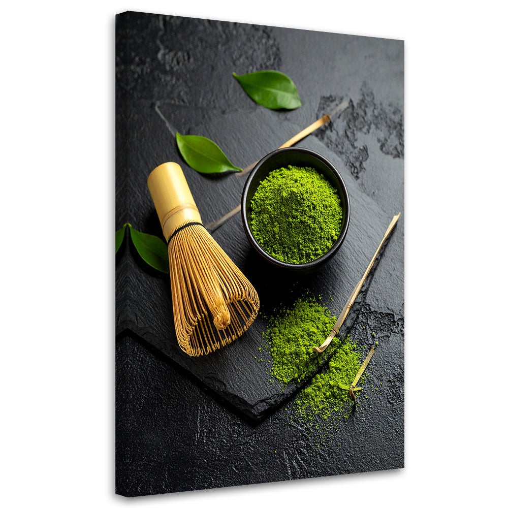 Obraz do kuchni restauracji, Matcha Herbata 70x100