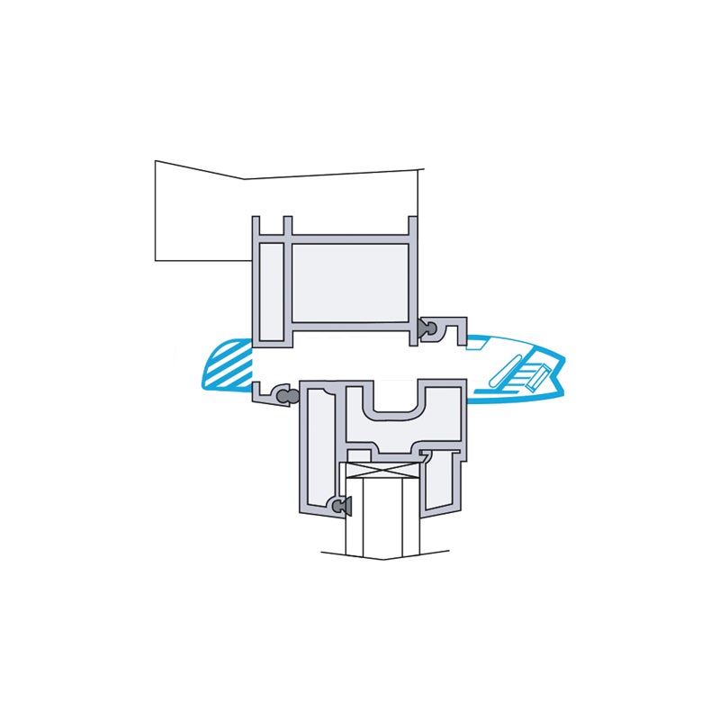 Entrée d'air hygroréglable Ehb Anthracite Aldes - 3