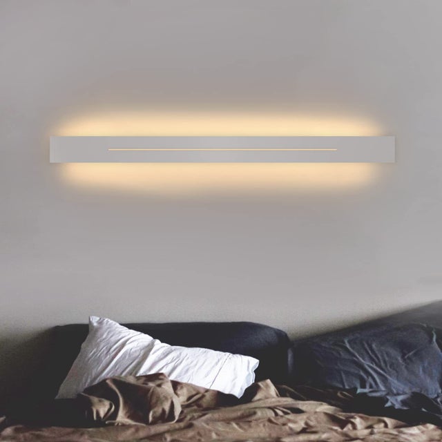 NETTLIFE Lampada da Parete a LED per Interni - Lampada da Ingresso Moderna 60CM Lampada da Soggiorno 20W Lampada da Ingresso Camera da Letto Bianca