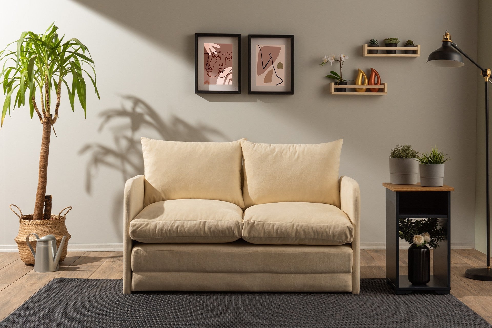 Housse IKEA Backabro Pour Canapé-lit 2 Places – Couleur Nordvalla Rouge – Neuve